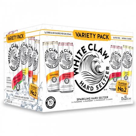 WHITE CLAW HARD SELTZER VARIETY NO 2