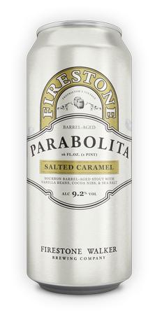 FIRESTONE WALKER PARABOLITA BARREL AGED SALTED CARAMEL STOUT 16OZ CAN (2PK)