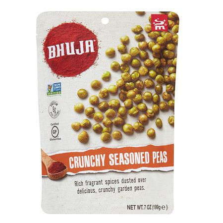 BHUJA CRUNCHY SEASONED PEAS 7OZ