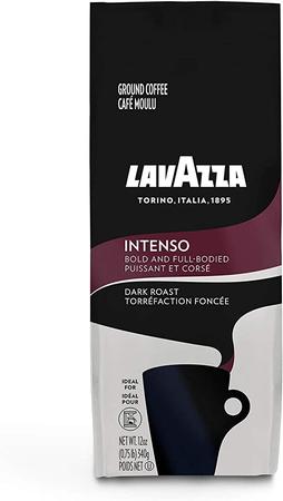 LAVAZZA INTENSO GROUND COFFEE BEANS 12OZ