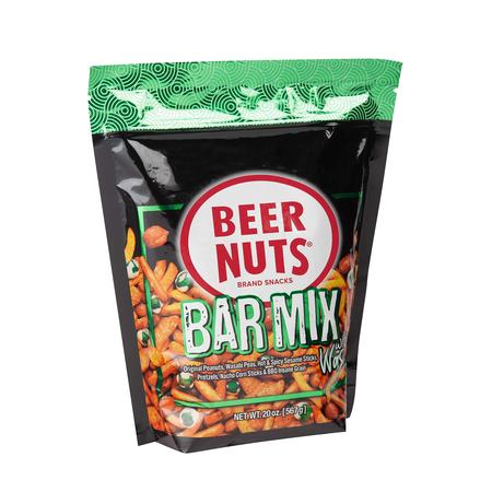 BEER NUTS BAR MIX W/ WASABI 8 OZ