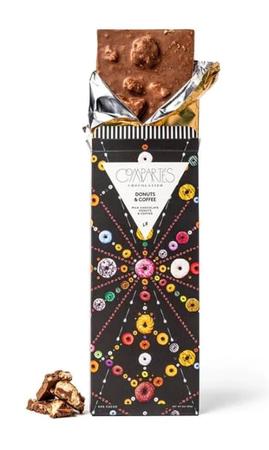 COMPARTES DONUTS + COFFEE CHOCOLATE BAR 85G