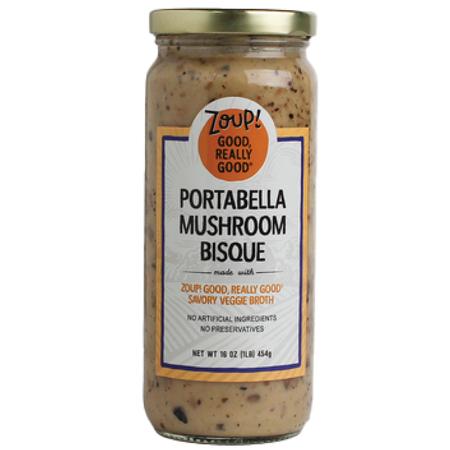 ZOUP PORTABELLA MUSHROOM BISQUE SOUP 16OZ