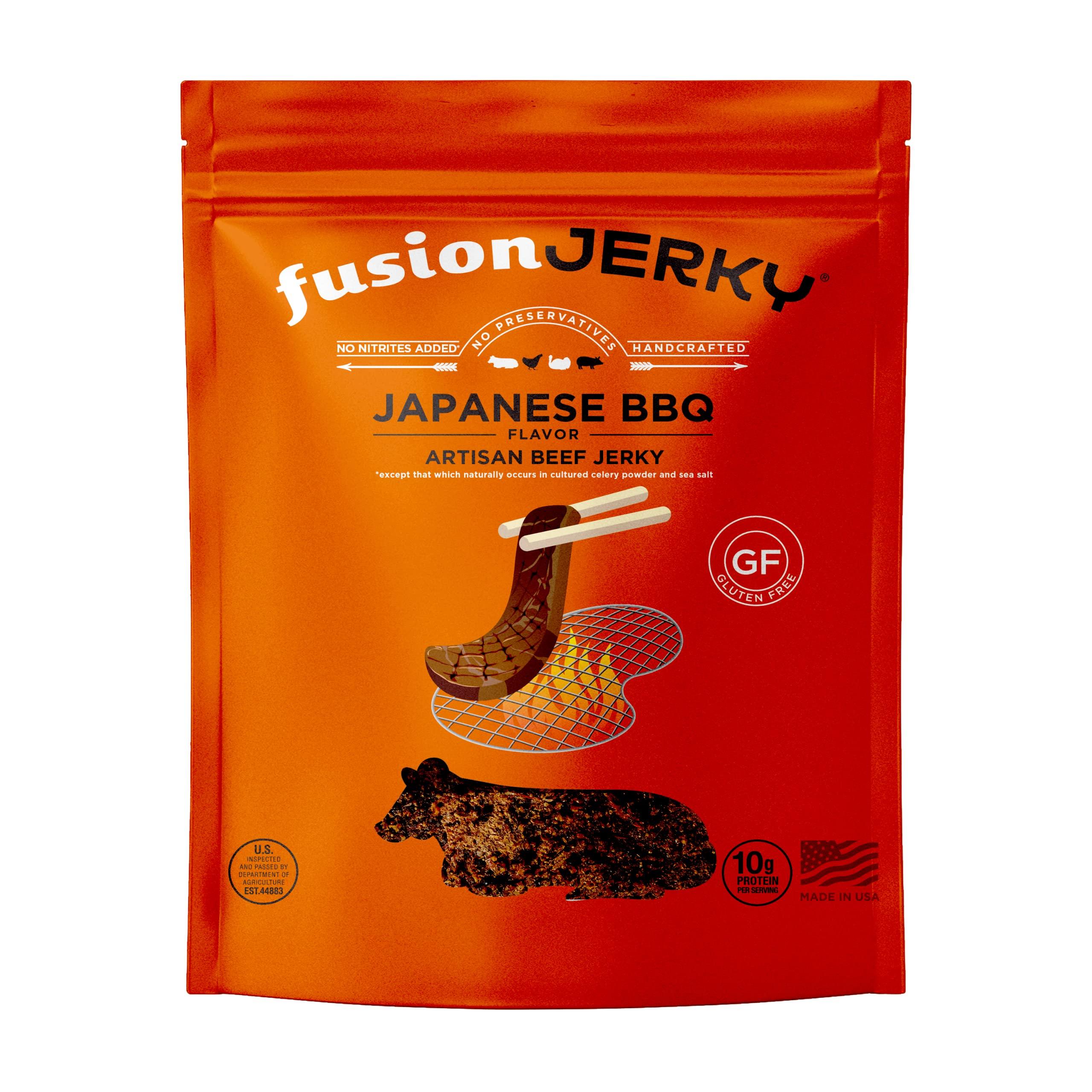 FUSION JERKY JAPANESE BBQ BEEF JERKY 2.5OZ