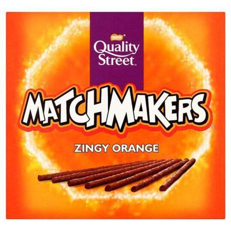 QUALITY STREET MATCHMAKERS ZINGY ORANGE 120G