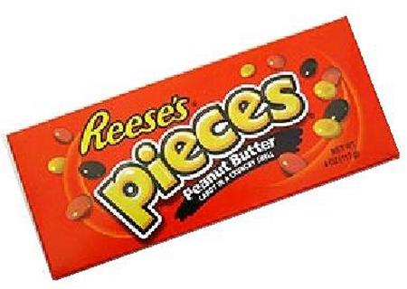 REESE`S PIECES 4OZ BOX                  
