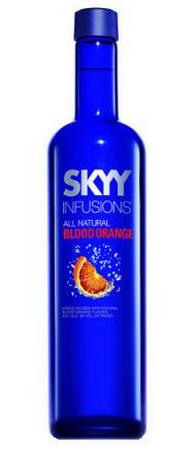 SKYY INFUSIONS BLOOD ORANGE VODKA 750ML 