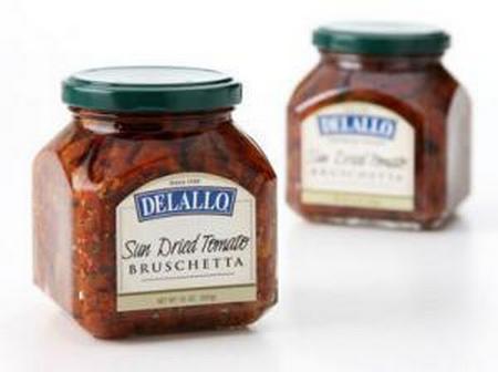 DELALLO SUNDRIED TOMATO BRUSCHETTA 10OZ