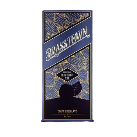 BRASSTOWN BLUEBERRY 75% CHOCOLATE BAR   