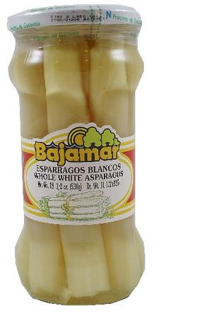 BAJAMAR WHITE ASPARAGUS VERY THICK 530G 