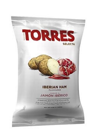 TORRES SELECTA IBERIAN HAM POTATO CHIPS 5.29OZ