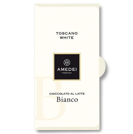 AMEDEI TOSCANA WHITE CHOCOLATE BAR      